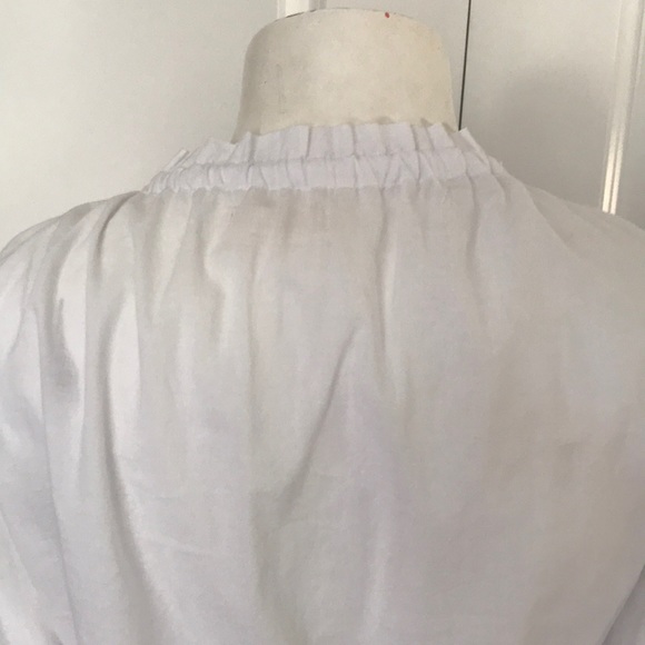 NWOT Groa Ruffled button down blouse - Picture 6 of 8